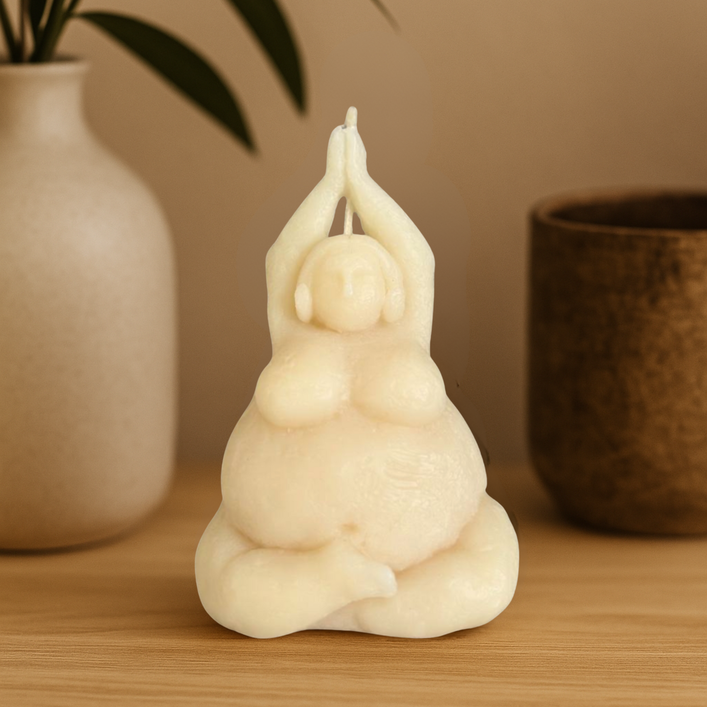 Yoga Body Candle Lotus