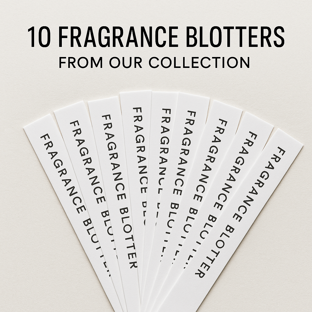 Free 10 fragrance blotters Sample Kit