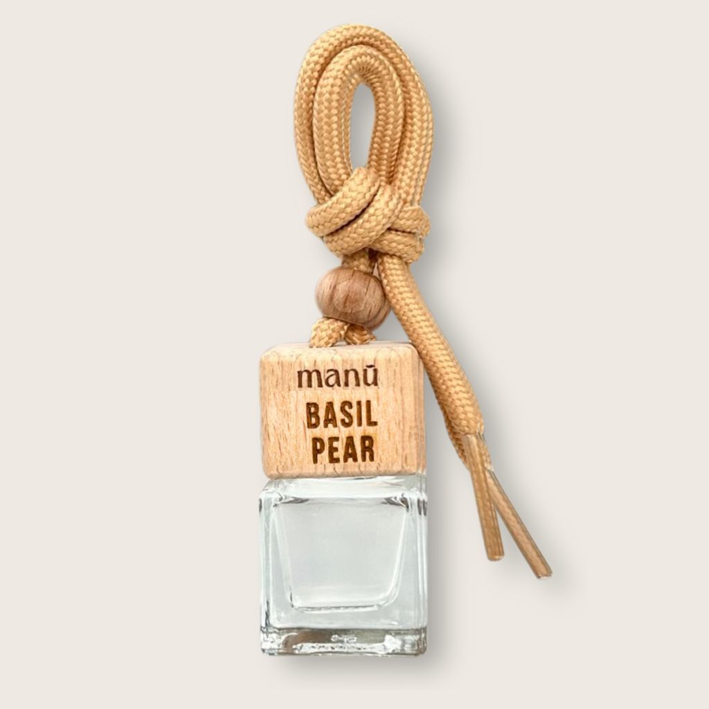 Basil Bosc Pear Car Diffuser / Car Air Freshener