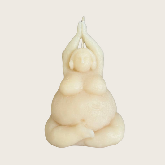 Yoga Body Candle Lotus